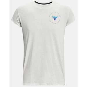 Project Rock Under Armour Cap Sleeve Crossfit Gym Shirt Mens 2XL New Fast Ship